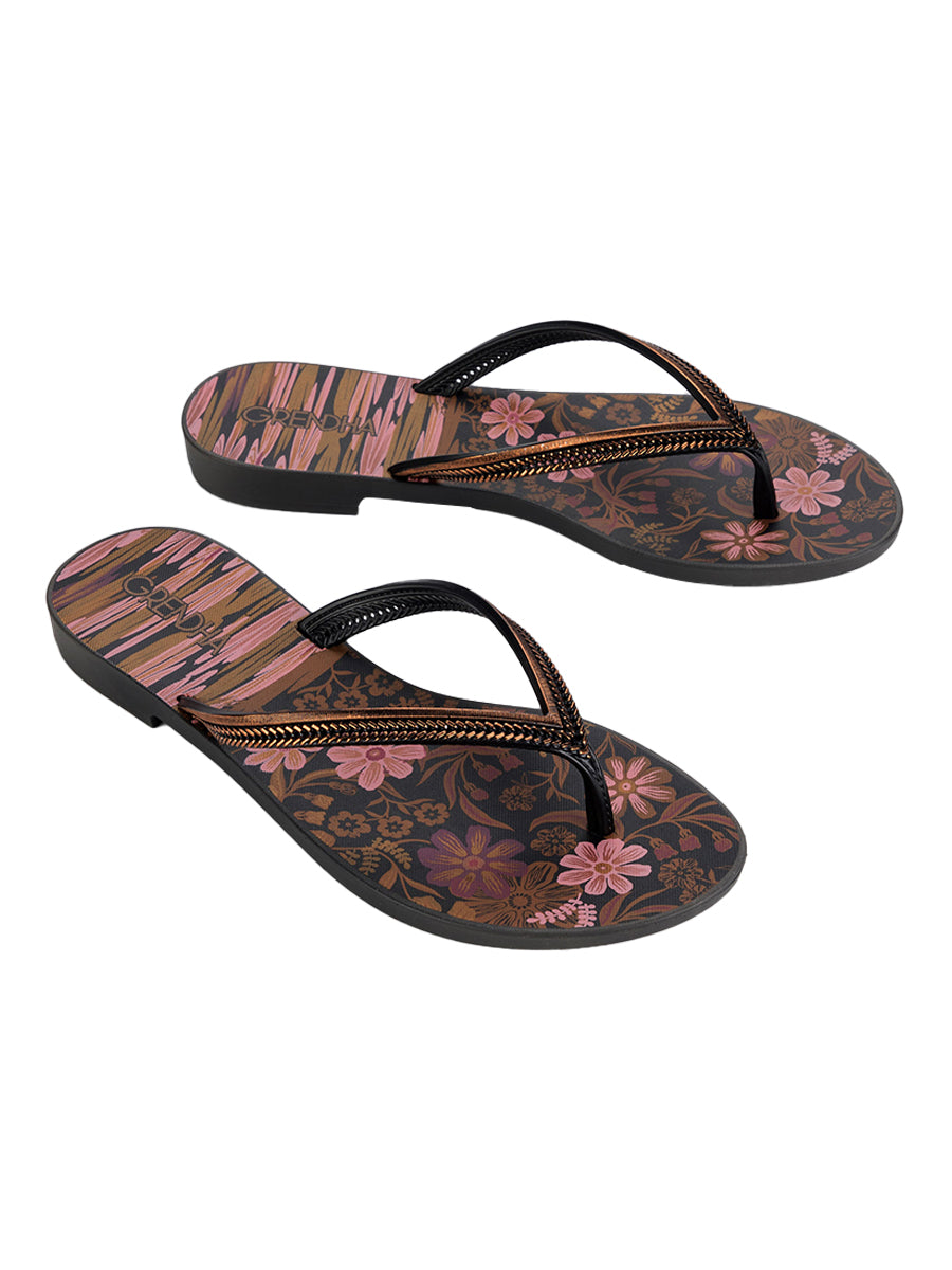 GRENDHA + ACAI ENERGIA - FLOWERS BLACK