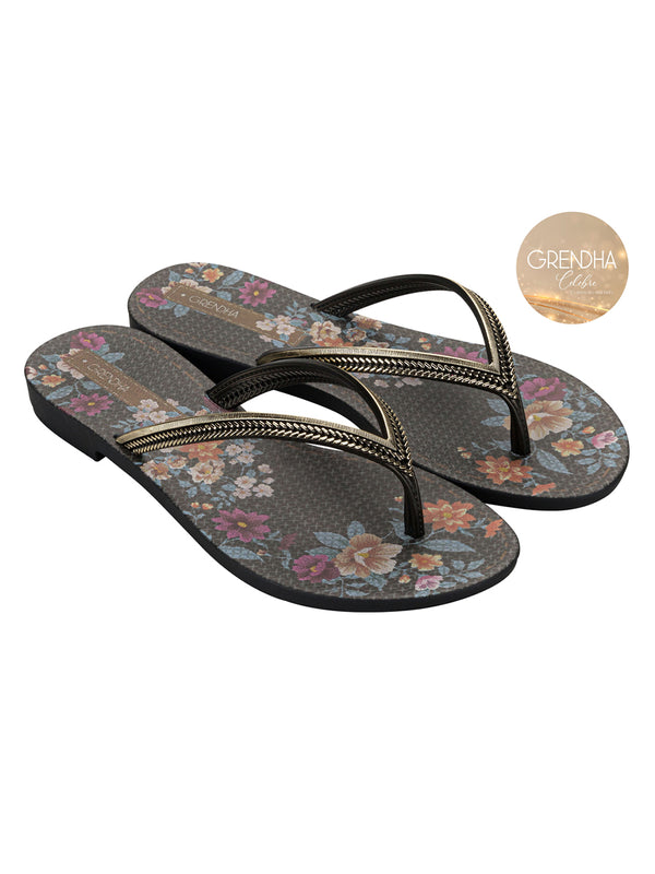 GRENDHA + ACAI ENERGIA - GOLD BLACK/BLUE/CHERRY