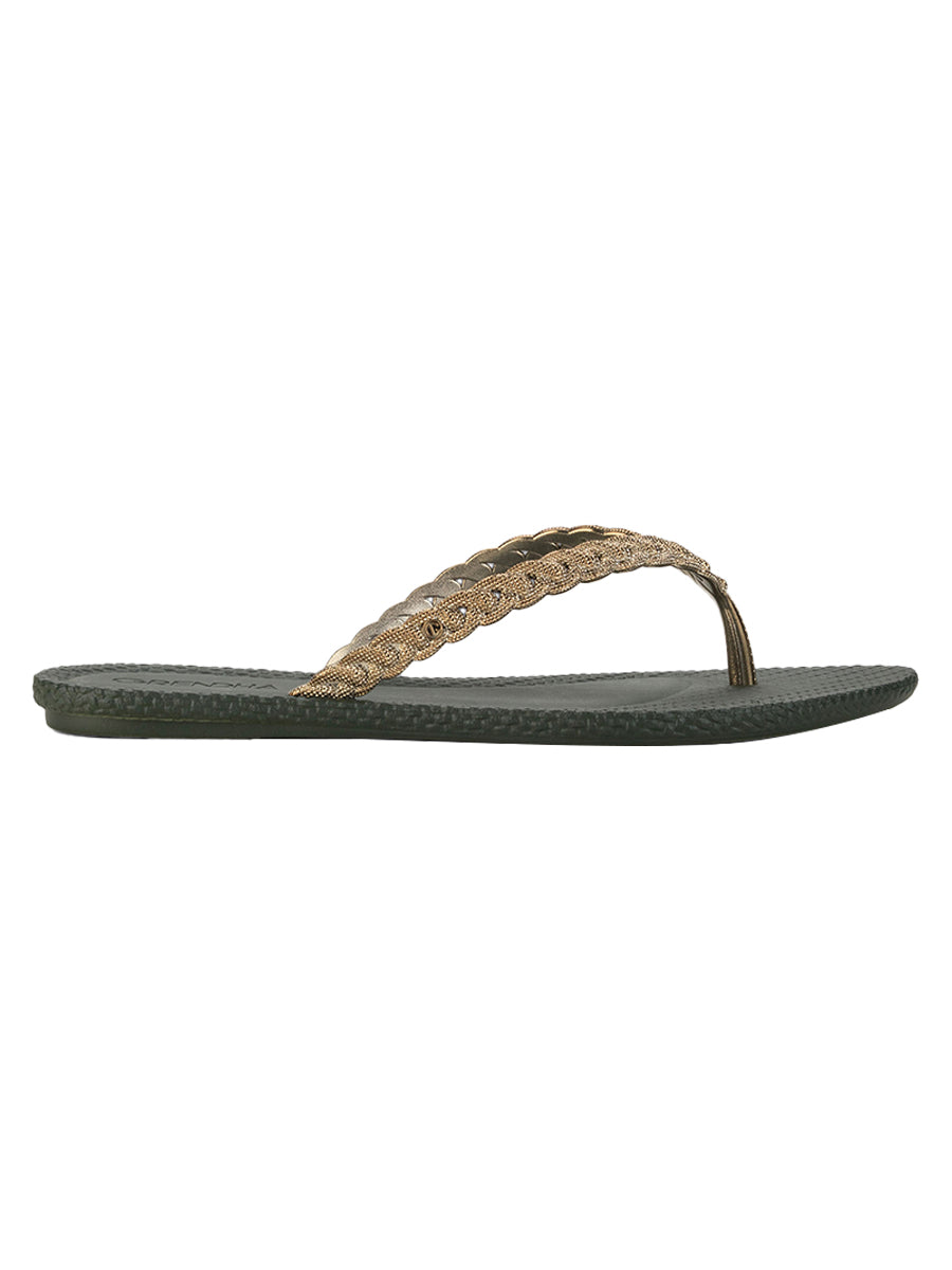 GRENDHA TODO DIA GLAM - BRONZE/GREEN