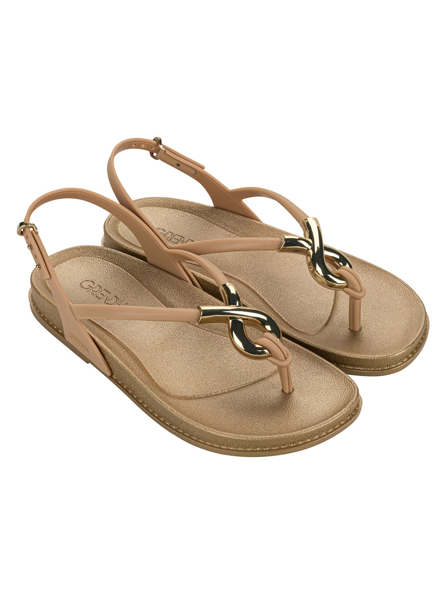 GRENDHA MUSA SAND - BEIGE GOLD