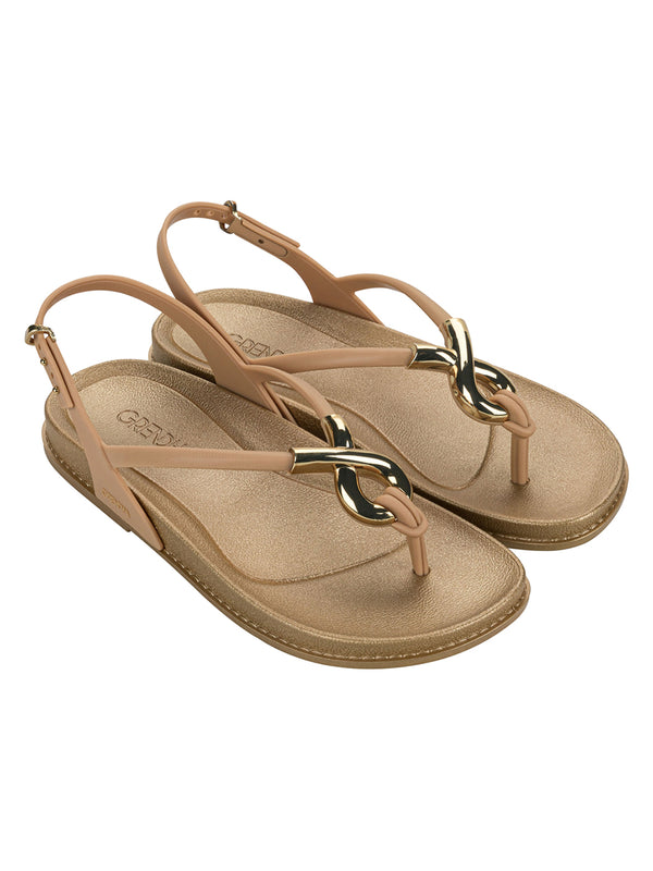 GRENDHA MUSA SAND - BEIGE GOLD