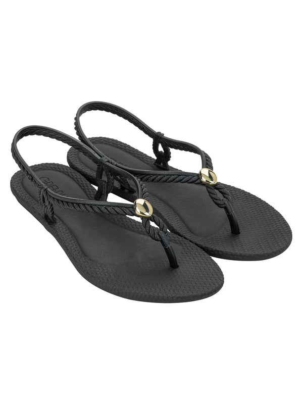 GRENDHA TODO DIA DELICADA SAND - BLACK