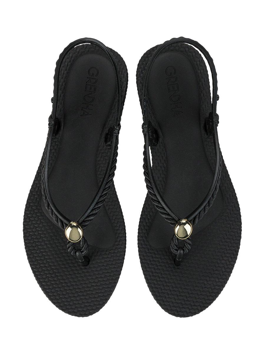 GRENDHA TODO DIA DELICADA SAND - BLACK