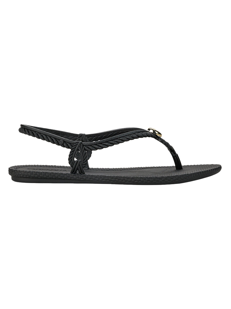 GRENDHA TODO DIA DELICADA SAND - BLACK