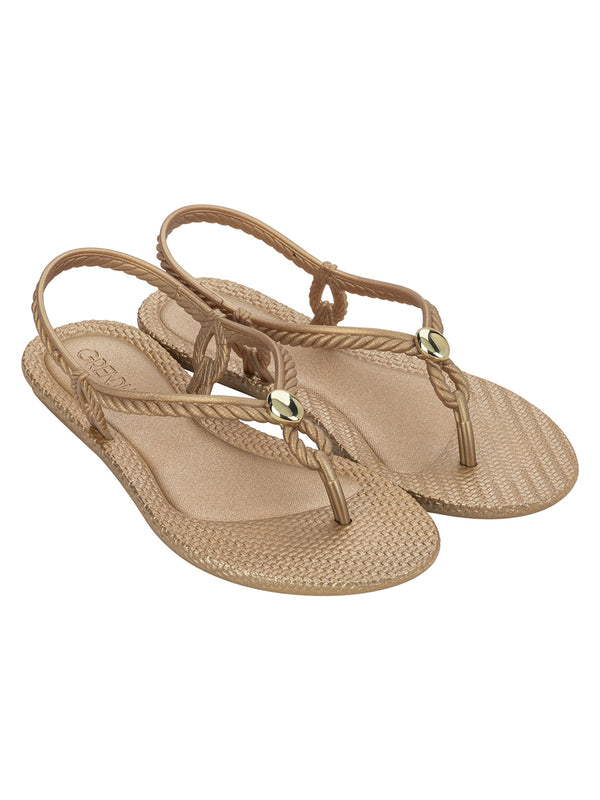 GRENDHA TODO DIA DELICADA SAND - GOLD