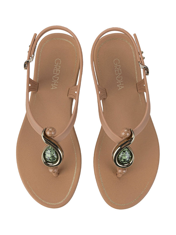 GRENDHA HARMONIA SAND - BROWN