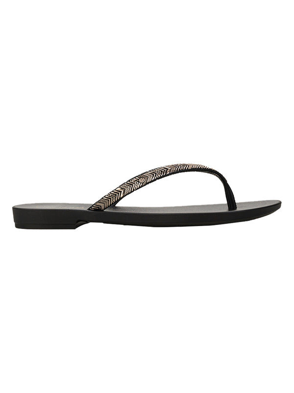 GRENDHA AMOR EM FLOR RAST - GLITER BLACK