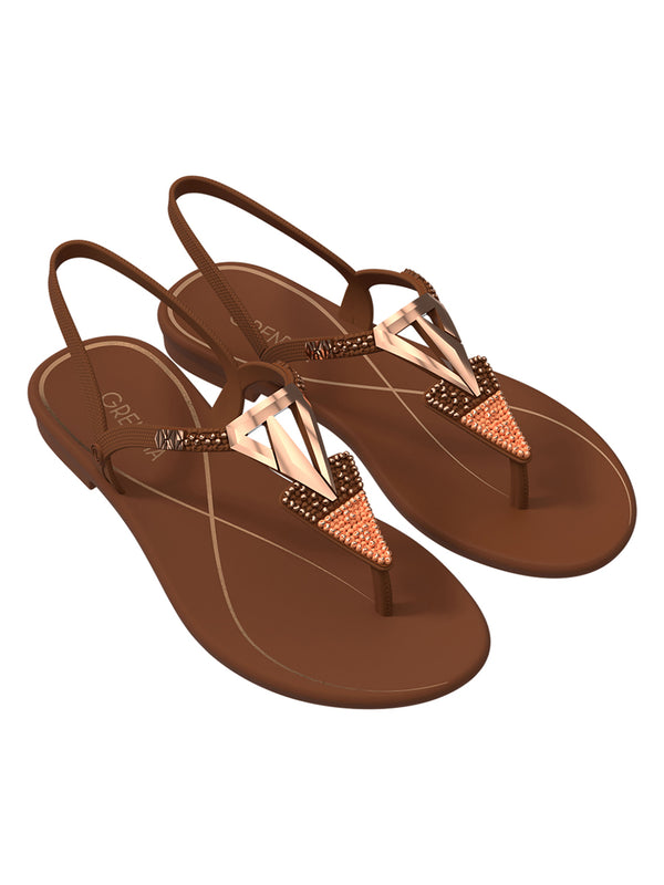 GRENDHA DESEJO SAND - LIGHT BROWN