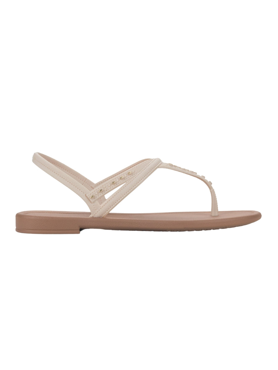 GRENDHA EMOCIONADA SAND - OFF WHITE/BROWN