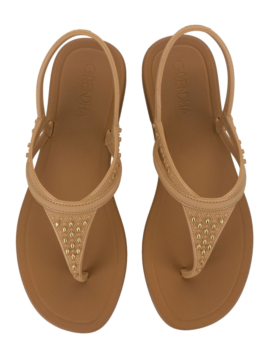 GRENDHA EMOCIONADA SAND - HONEY BEIGE/BROWN