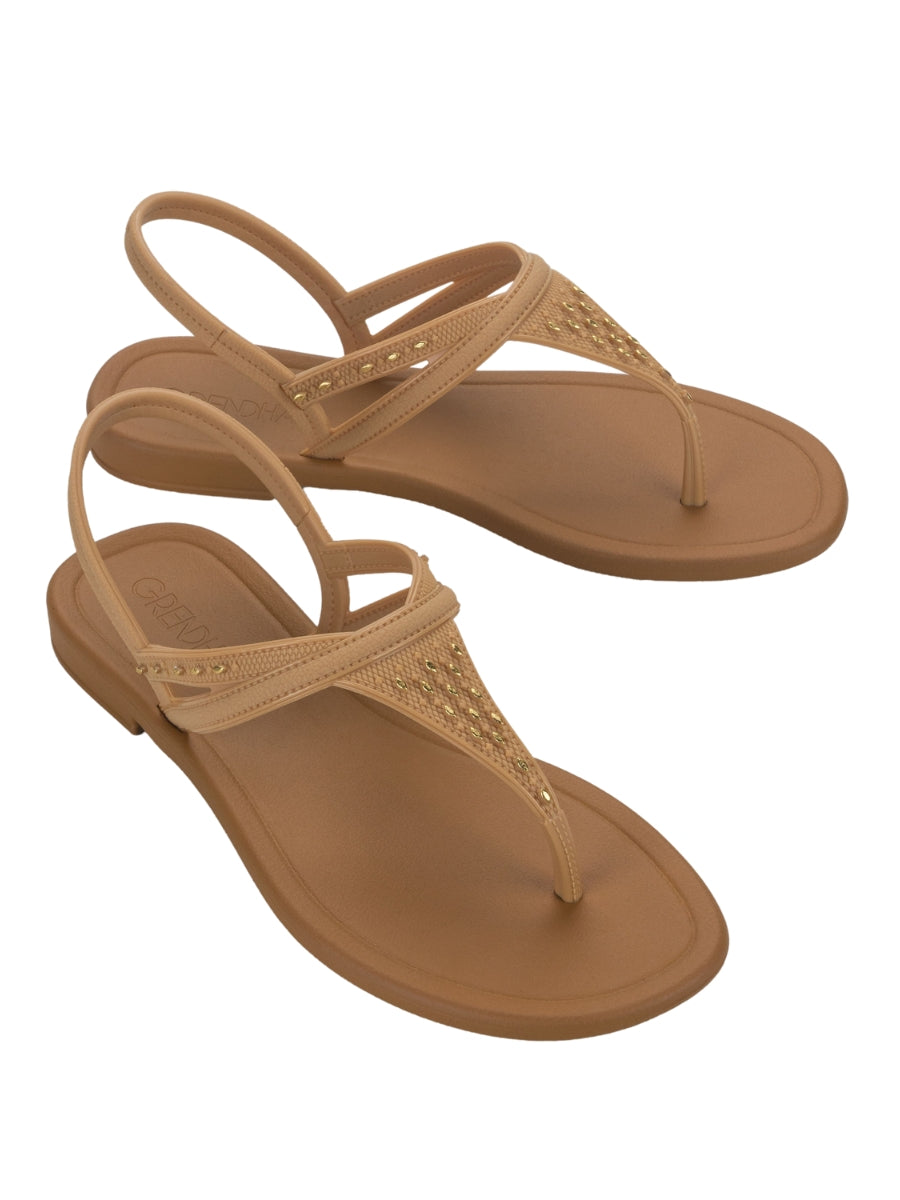 GRENDHA EMOCIONADA SAND - HONEY BEIGE/BROWN