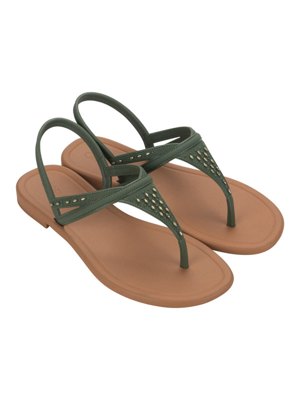 GRENDHA EMOCIONADA SAND - GREEN/BROWN