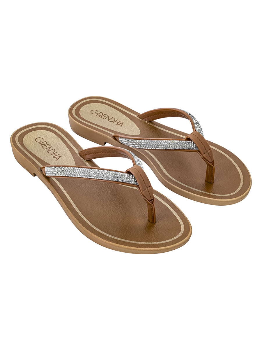 GRENDHA BRILHO RAST - BEIGE