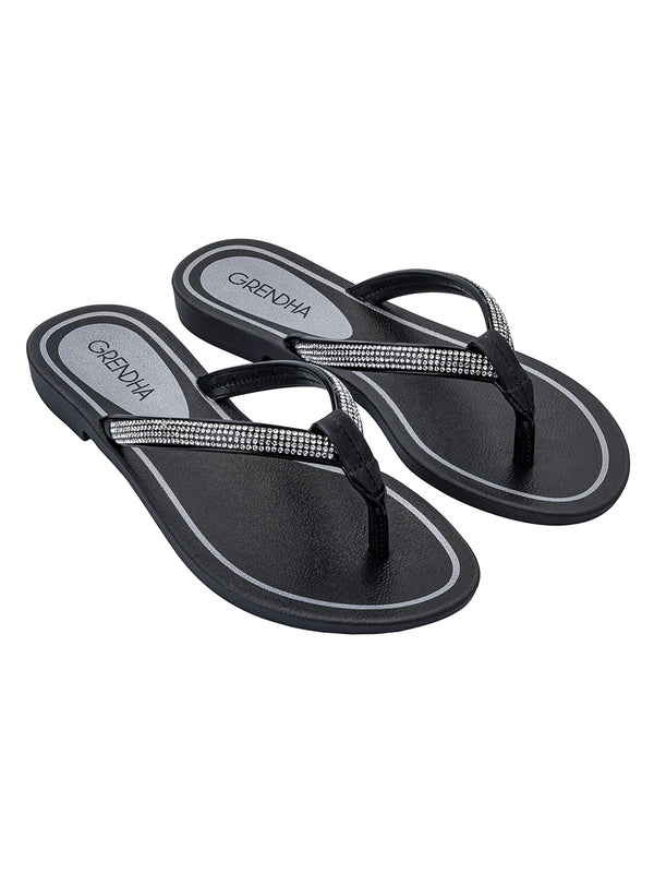 GRENDHA BRILHO RAST - BLACK