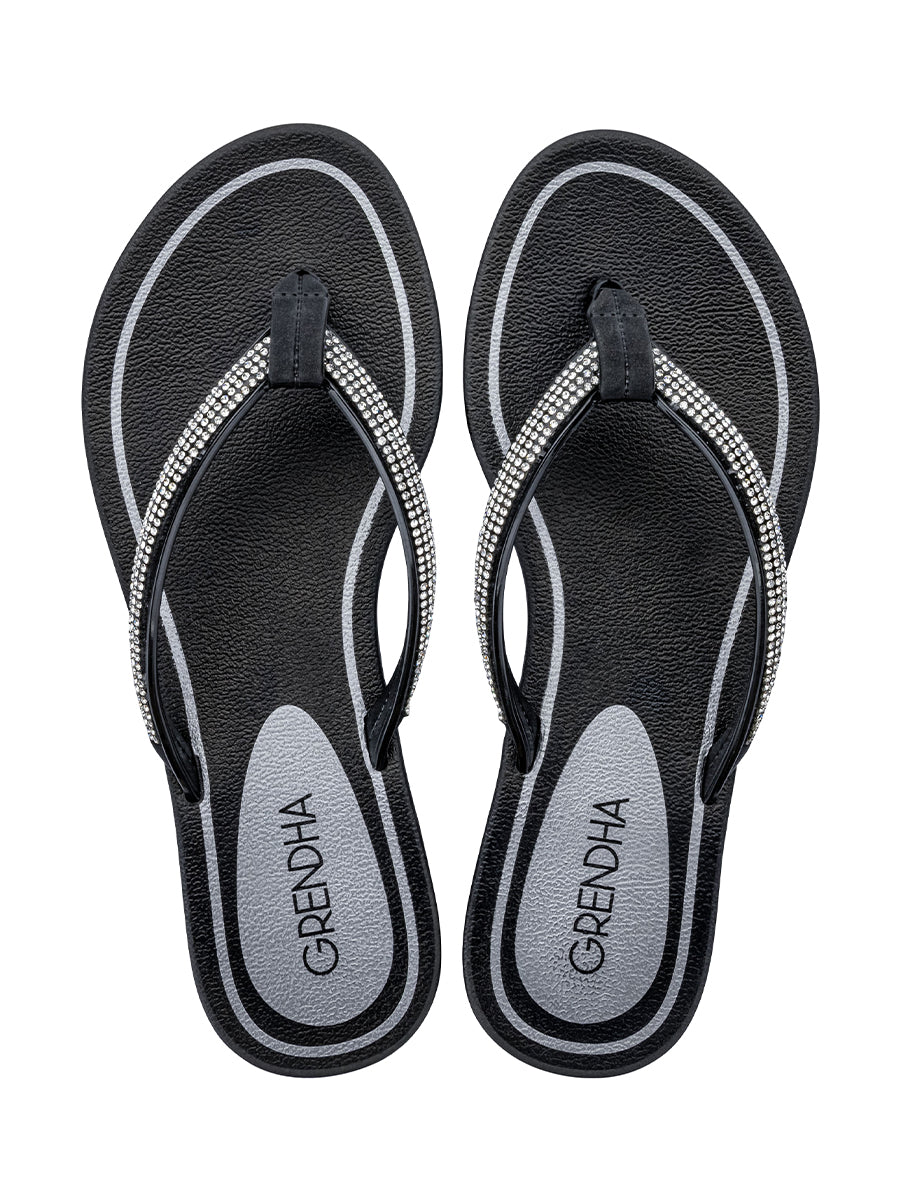 GRENDHA BRILHO RAST - BLACK