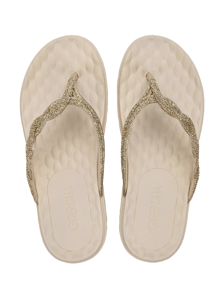 GRENDHA FASCINANTE RAST - GOLD OFF WHITE