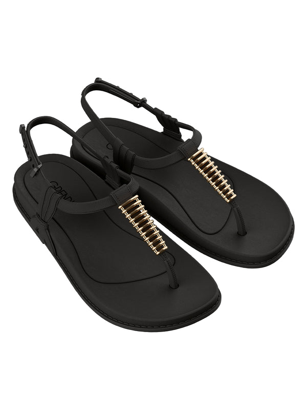 GRENDHA CHARMOSA SAND - BLACK