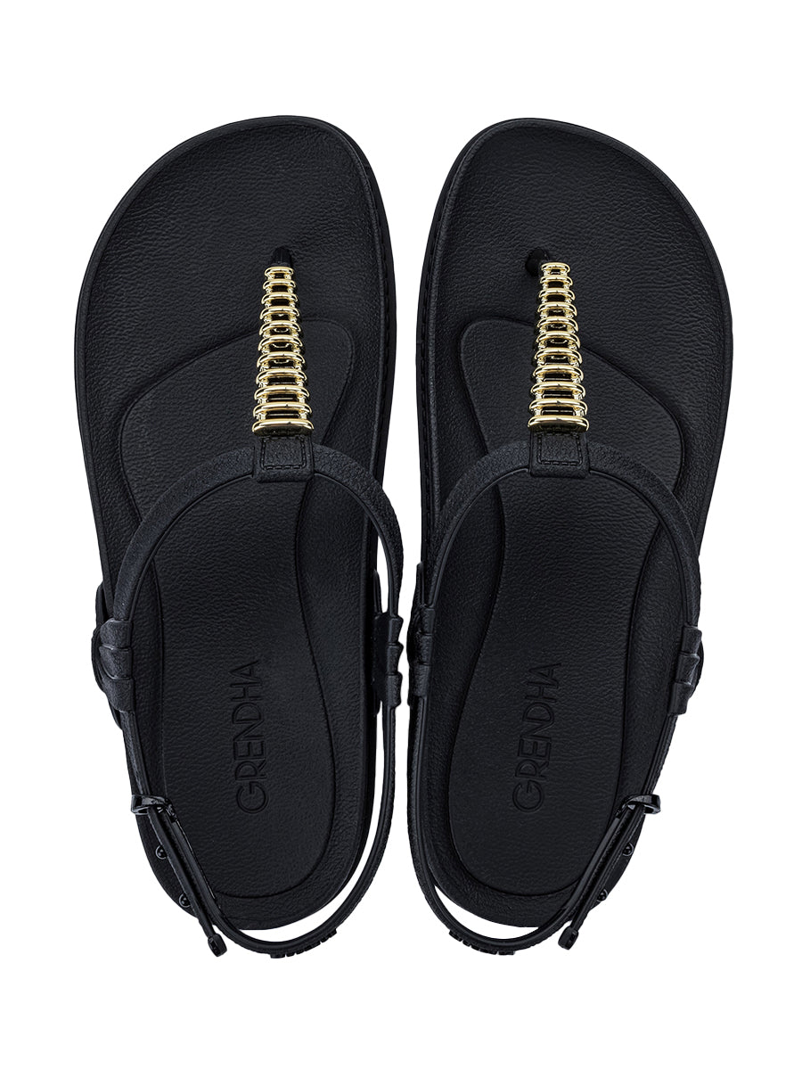 GRENDHA CHARMOSA SAND - BLACK