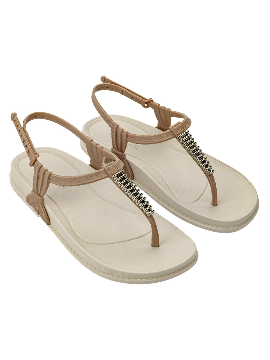 GRENDHA CHARMOSA SAND - BROWN/OFF WHITE