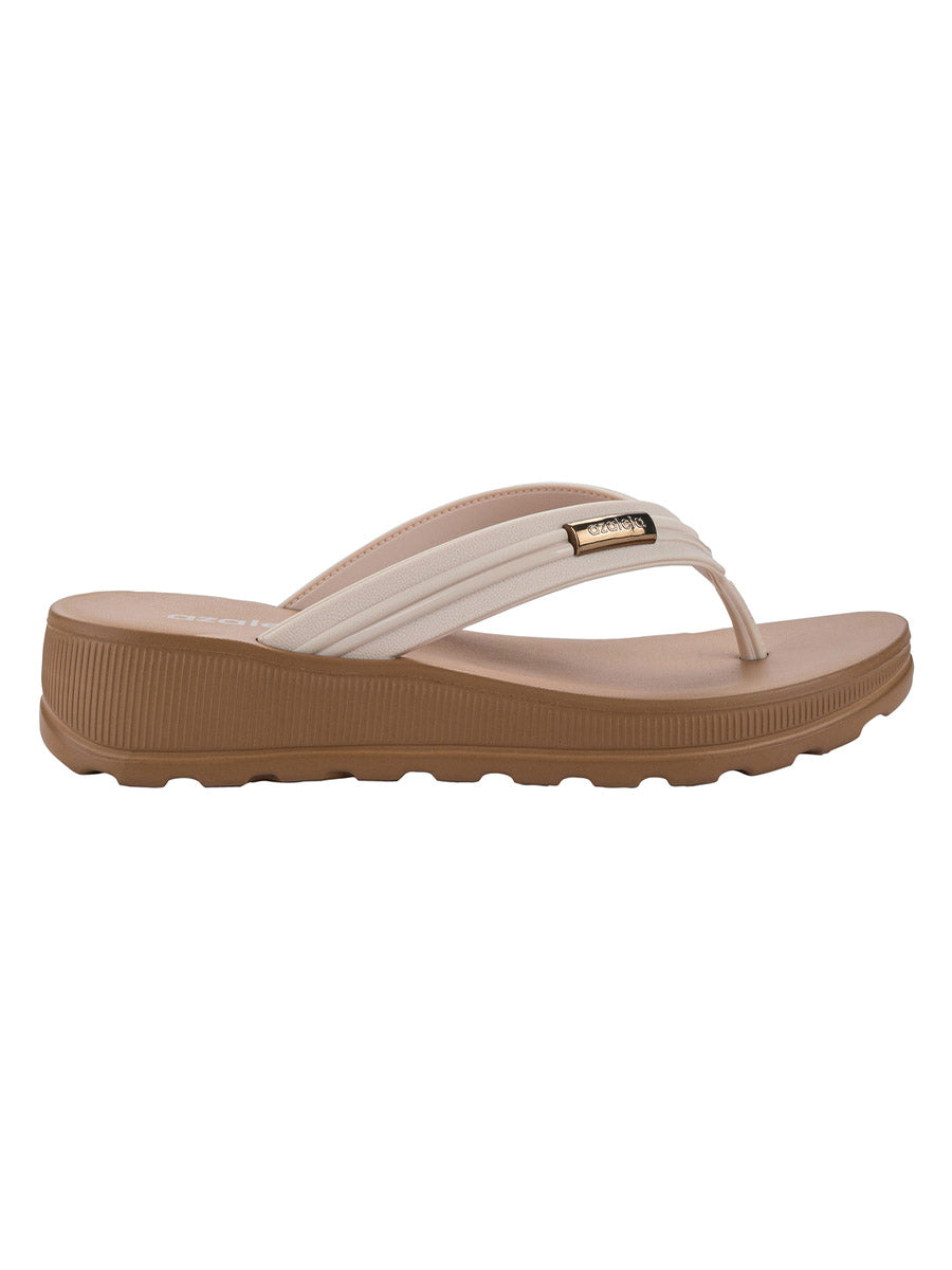 AZALEIA TINA - OFF WHITE/BROWN