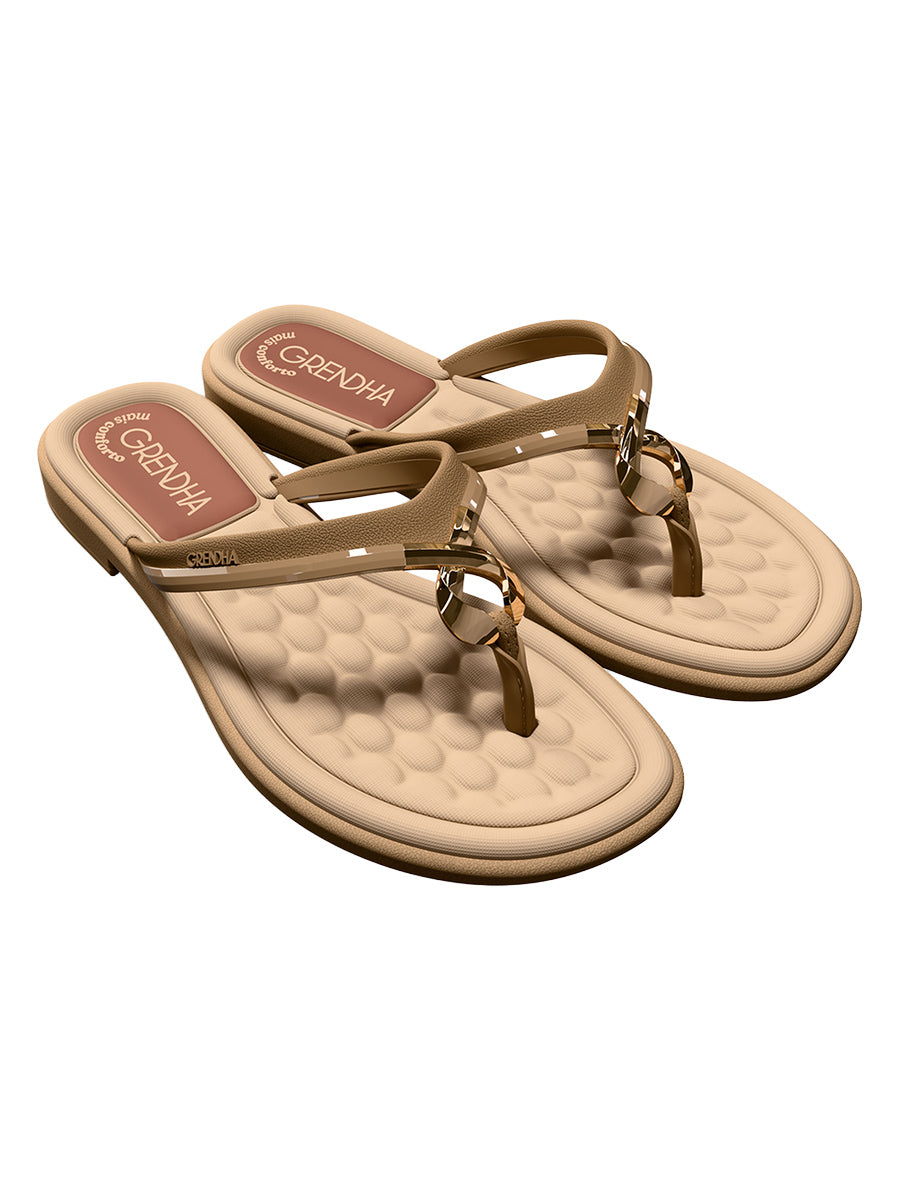 GRENDHA ENLACOS - BEIGE