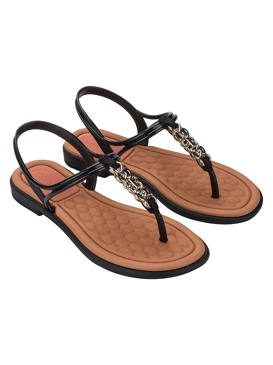 GRENDHA ENCANTO SAND - BLACK