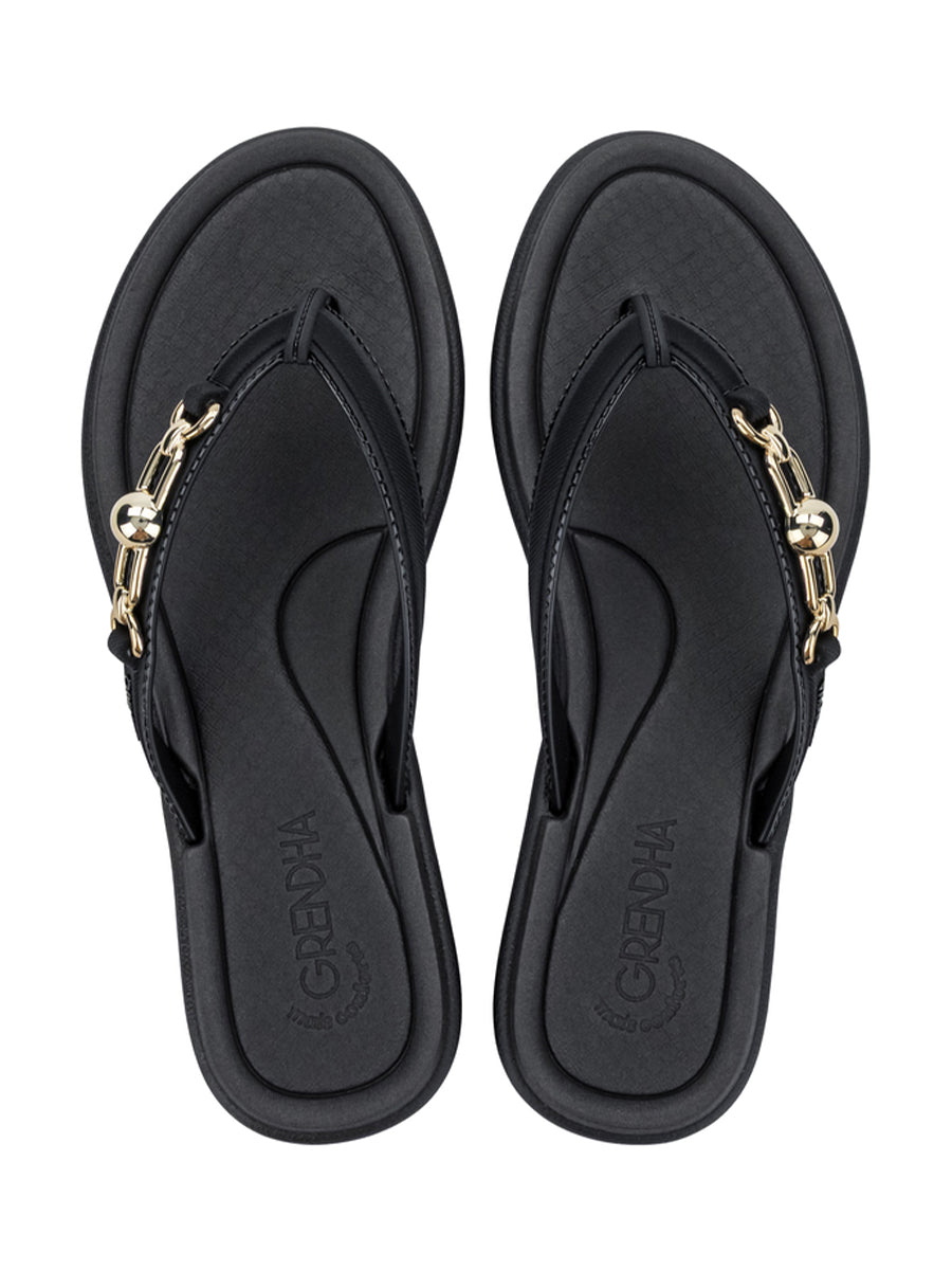 GRENDHA MAIS CONFORTO SINTONIA RAST- BLACK