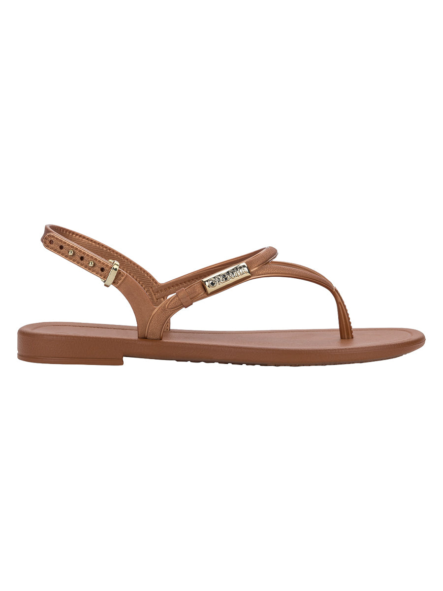 GRENDHA DELICADEZA SAND - METALLIC BROWN