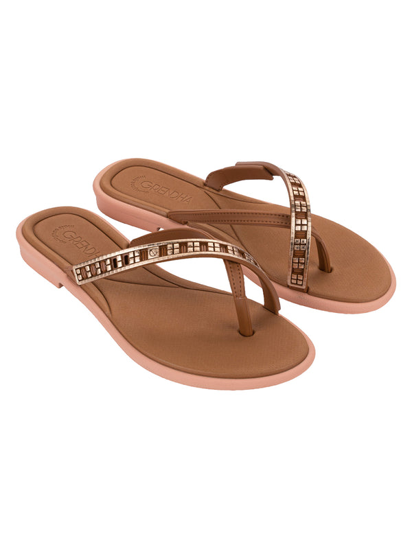 GRENDHA REQUINTE RAST - PECAN BROWN