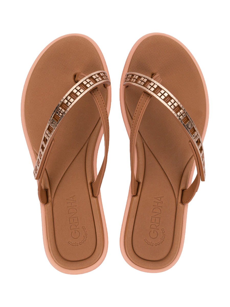 GRENDHA REQUINTE RAST - PECAN BROWN
