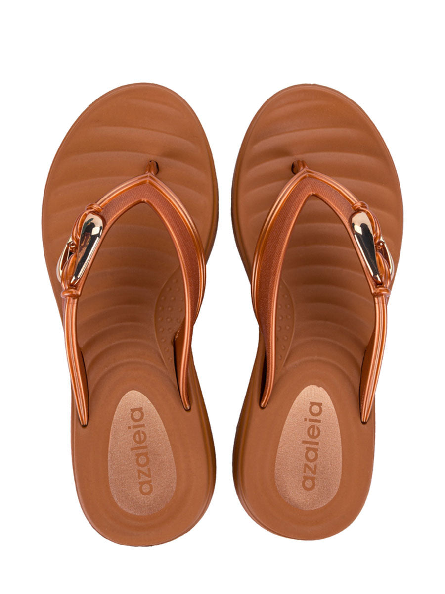 AZALEIA KIARA - BROWN/OCHRE