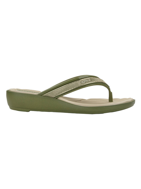 AZALEIA EMMA - GREEN/BEIGE