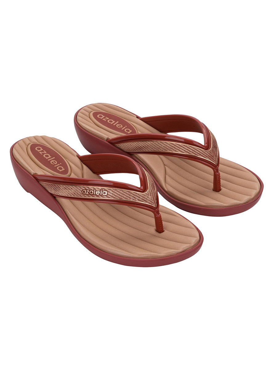 AZALEIA EMMA - RED/BROWN
