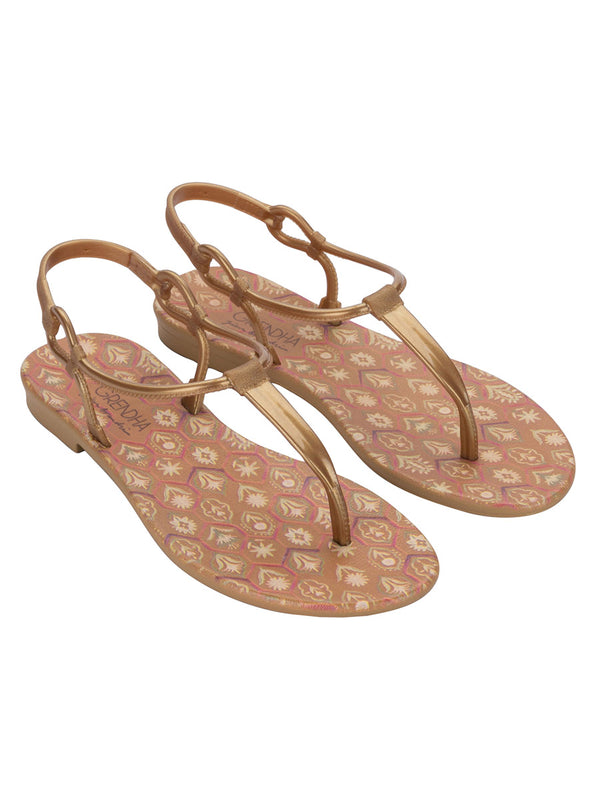 GRENDHA INTENSA SAND - GOLD-BX783