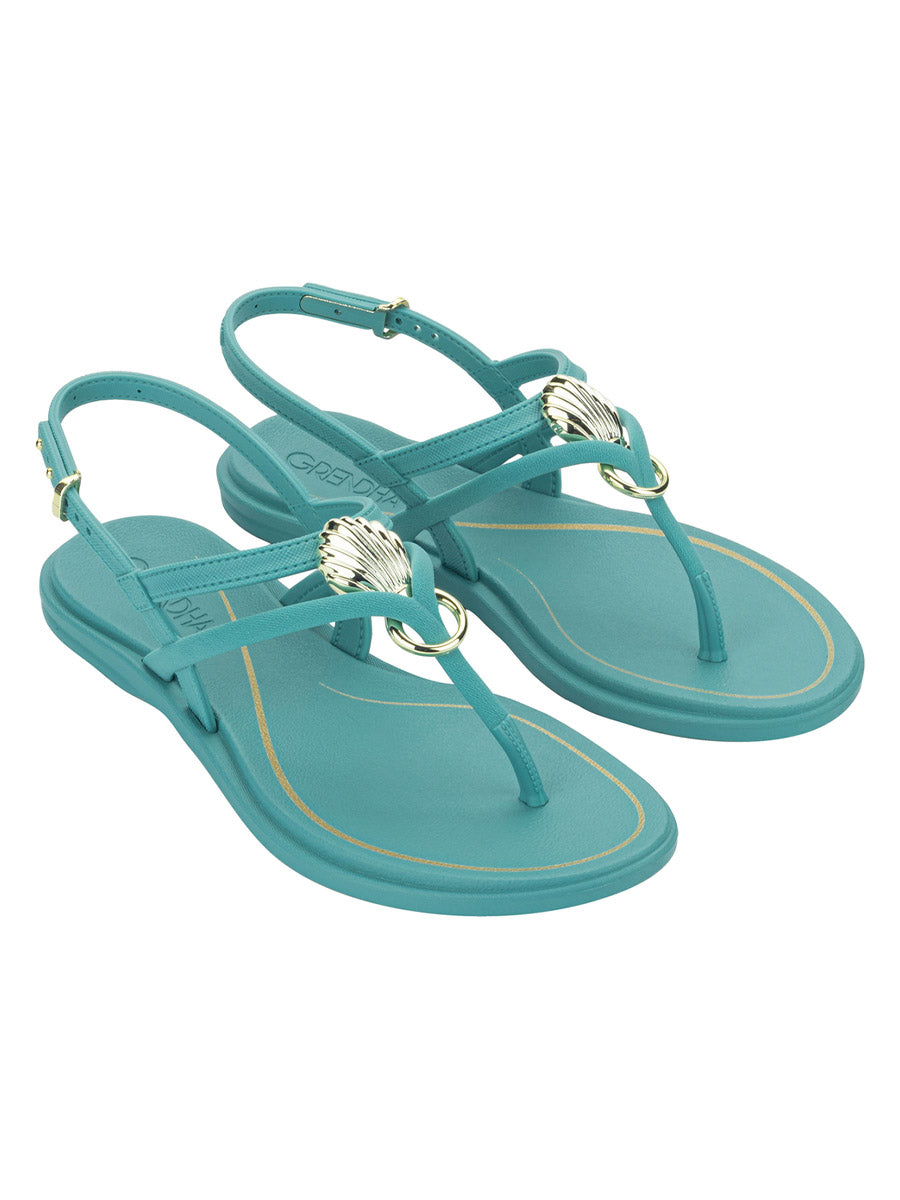 GRENDHA MARE SAND - OCEAN GREEN