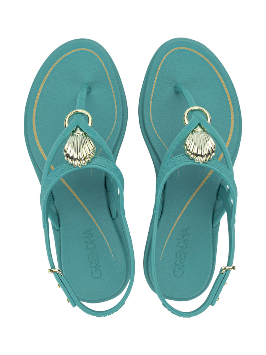 GRENDHA MARE SAND - OCEAN GREEN