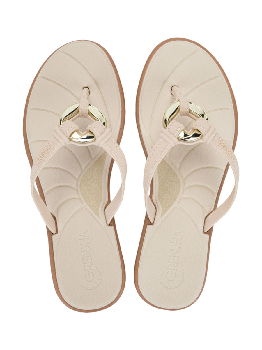 GRENDHA MAIS CONFORTO CELESTE - OFF WHITE