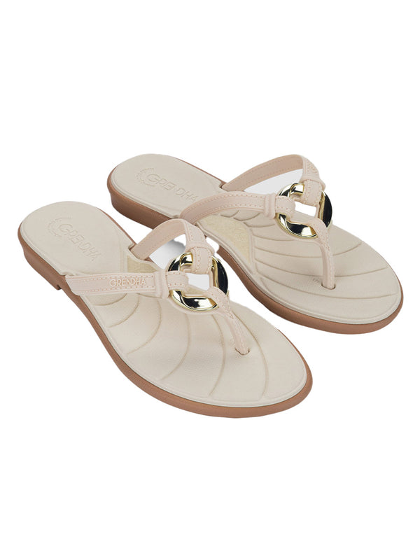 GRENDHA MAIS CONFORTO CELESTE - OFF WHITE