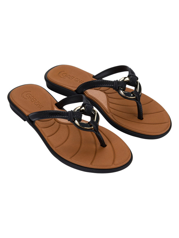 GRENDHA MAIS CONFORTO CELESTE - BLACK