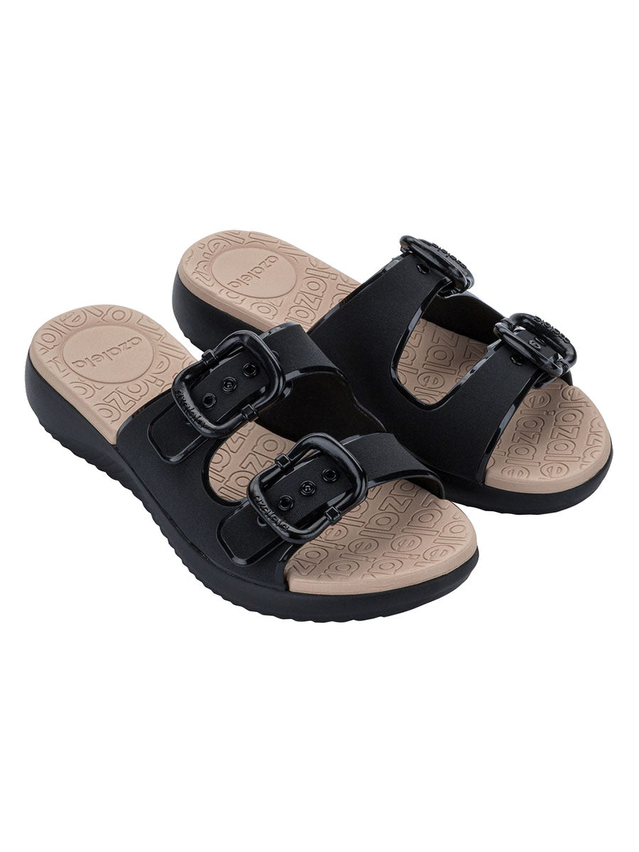 AZALEIA ALICIA -  BLACK/BEIGE PEONY