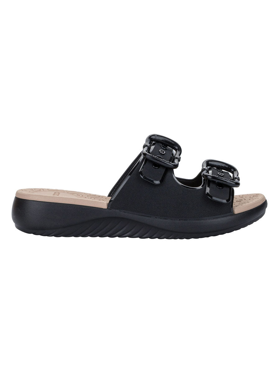 AZALEIA ALICIA -  BLACK/BEIGE PEONY