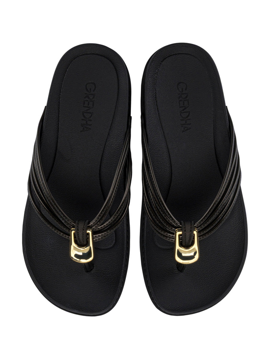 GRENDHA ALMA RAST - BLACK/BLACK