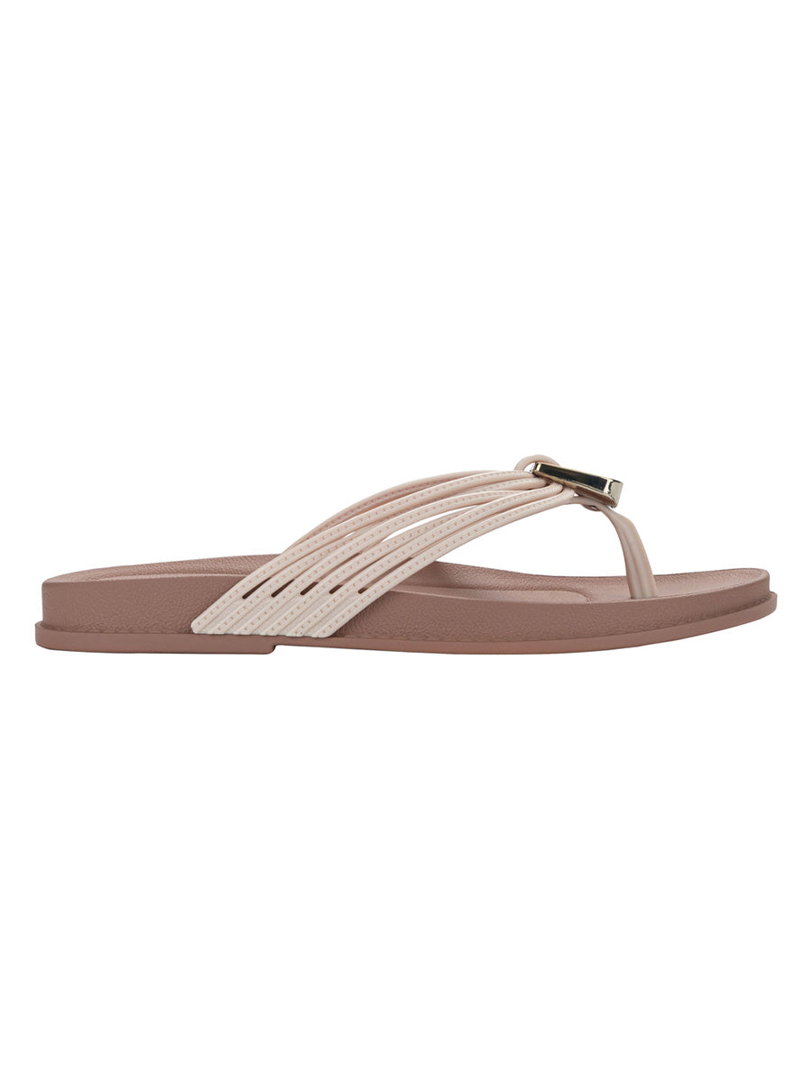 GRENDHA ALMA RAST - OFF WHITE/BROWN
