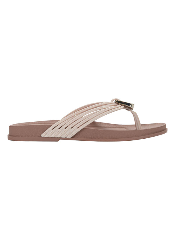 GRENDHA ALMA RAST - OFF WHITE/BROWN