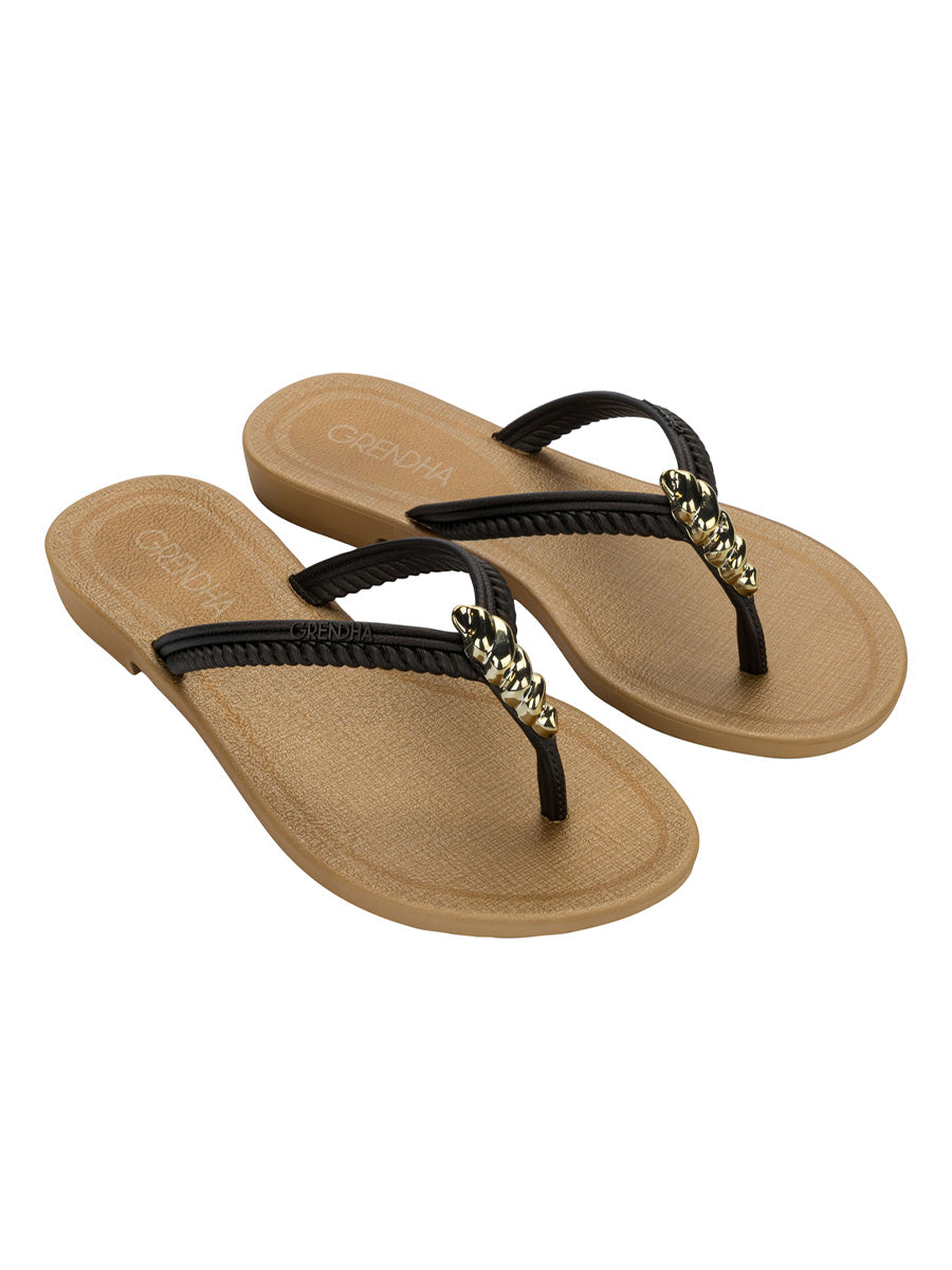 GRENDHA LUA RAST - BLACK/BLACK