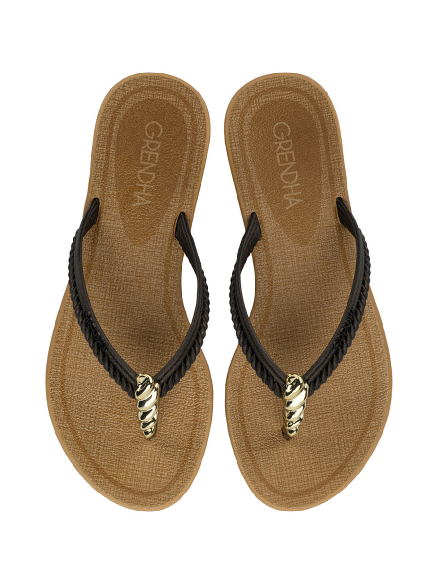 GRENDHA LUA RAST - BLACK/BLACK