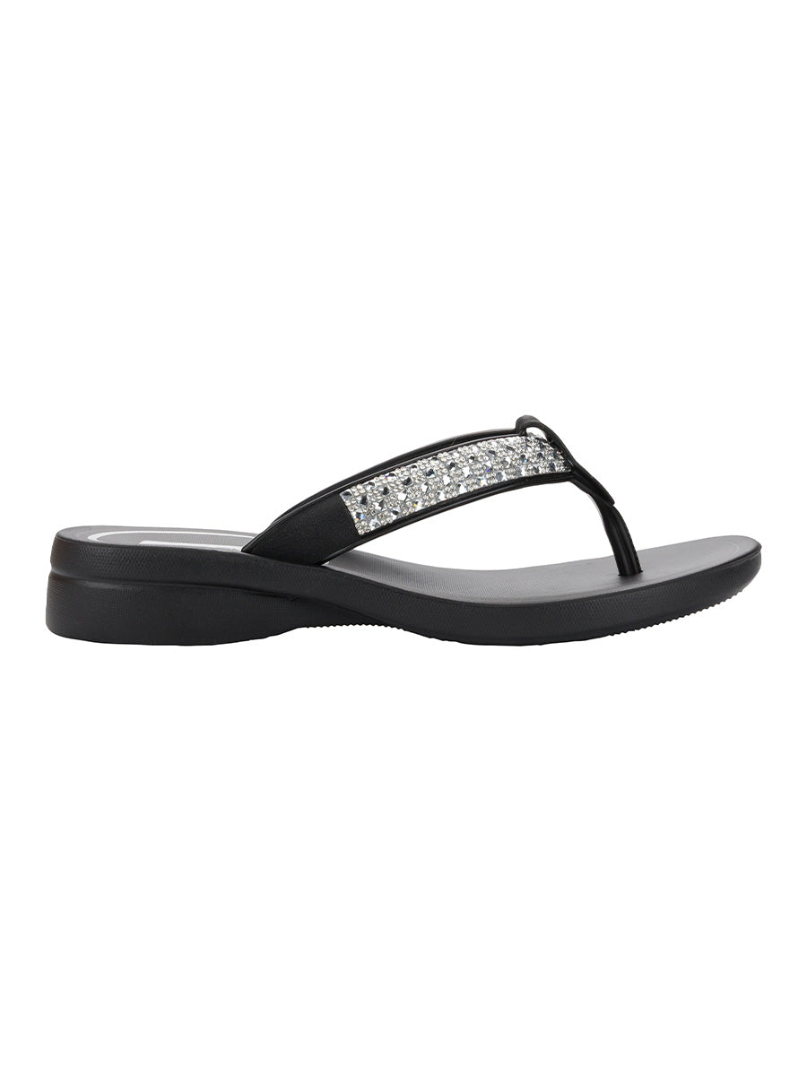 GRENDHA CRISTALINA RAST - BLACK/BLACK
