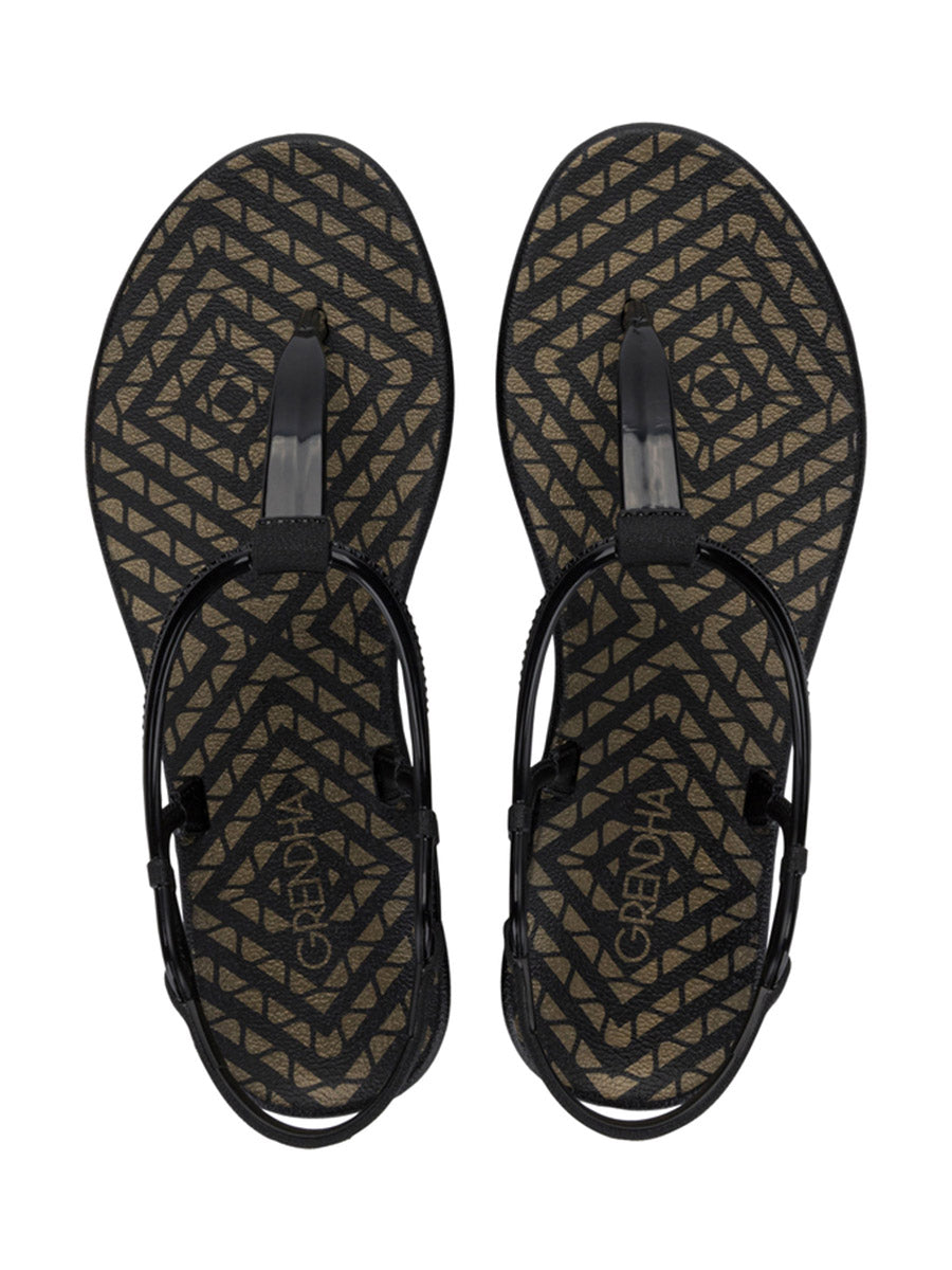 GRENDHA CINTILANTE SAND - BLACK