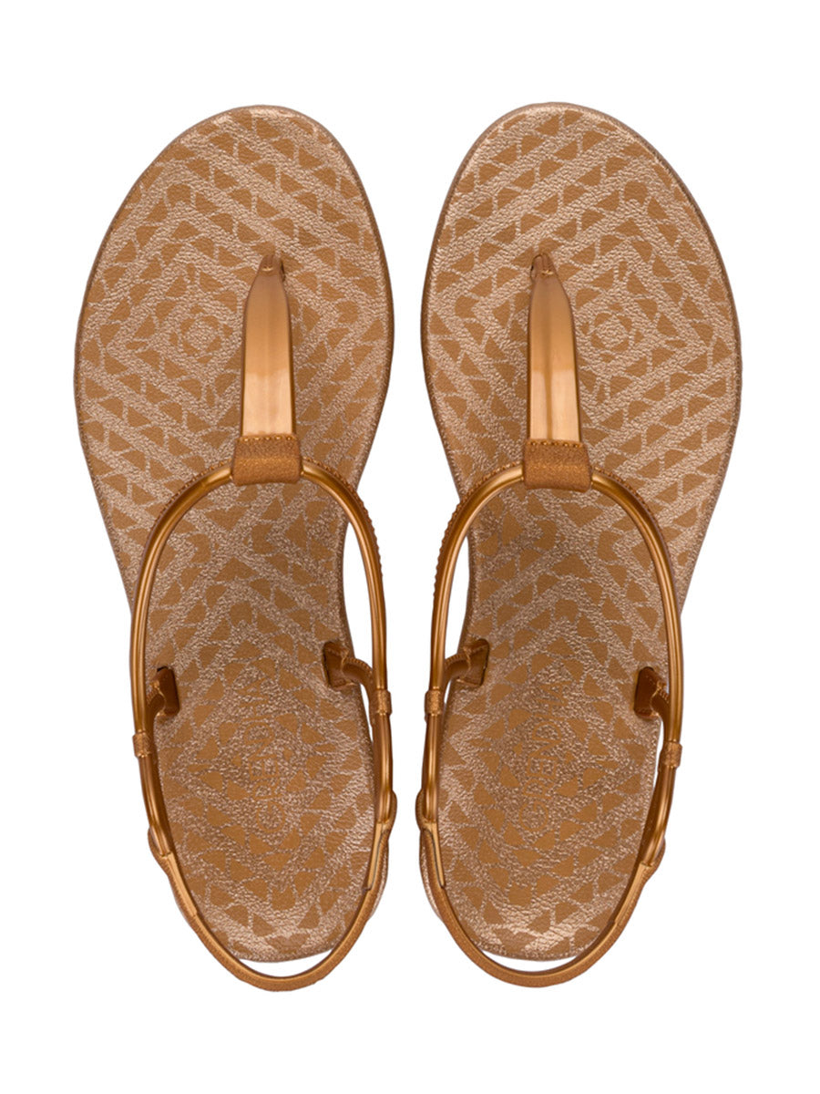 GRENDHA CINTILANTE SAND - METALLIC BROWN
