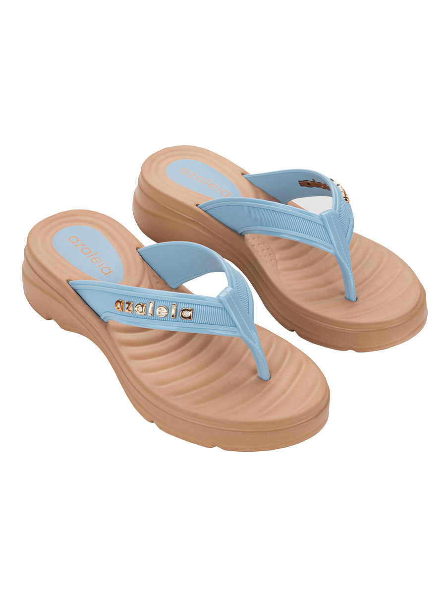 AZALEIA HELLEN - BLUE MOON/ALMOND BEIGE